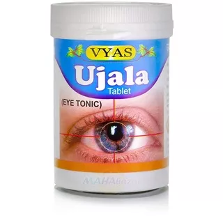 Obat Mata Katarak Herbal (Ujala Eye tonic) 100 tab - Ayurvedic Vyas