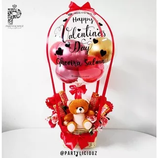 FALL IN LOVE - VALENTINE CHOCOLATE SPECIAL EDITION HOT AIR BALLOON