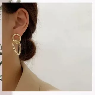Anting Gold | Earring | Geometri | Gold Earring