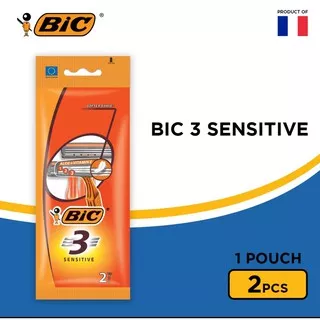 Pisau Cukur BIC 3 Sensitive – Isi 2pcs