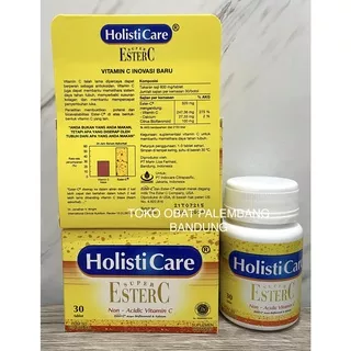 HOLISTICARE ESTER C 30 tablet NON ACIDIC VITAMIN C ESTER-C ESTERC vitaminc HOLISTICARE super ESTER C