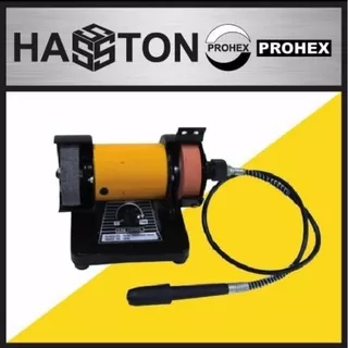 Hasston Prohex Mini Mesin Grenda Gerinda Duduk Listrik ( 3141-004 )