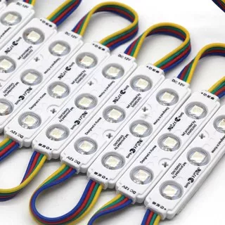 SAMSUNG LED MODUL RGB 3 MATA 12V SMD 5050 JET MATA BESAR BEST SELLER