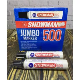 Spidol White Board Spidol Snowman JUMBO Marker 500 Permanent