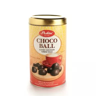 CHOCO BALL (PTC01) PROBITAS , BISKUIT COKLAT KUE KERING KALENG