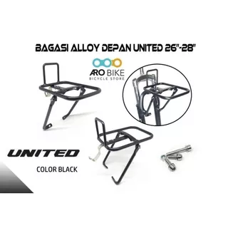 Rak Bagasi depan sepeda United alloy mtb federal 26 - 28 inch