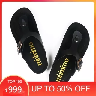 Sandal Wanita, minimimo Casual Dewasa mf 004 black