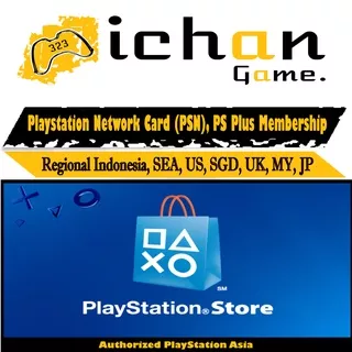 [INSTANT] PlayStation PSN 100-600 & PS Plus 1, 3, 12 Bulan Membership/ INDONESIA Plus REG 3/PS+ ASIA , TOP UP VOUCHER IDR 100, 200, 225, 300, 400, 500, 600 PS WALLET NETROWK PS 1,PS 2,PS 3,PS 4,PS 5