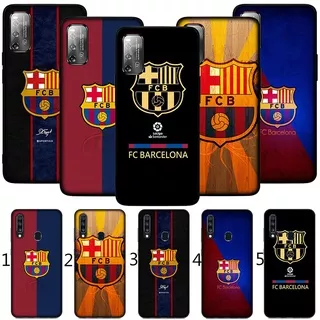 LU42 FC Barcelona Casing Soft Case Samsung Galaxy A9 A8 A7 A6 Plus A8+ A6+ 2018 A5 2016 2017 M30s M21 M31 phone cover