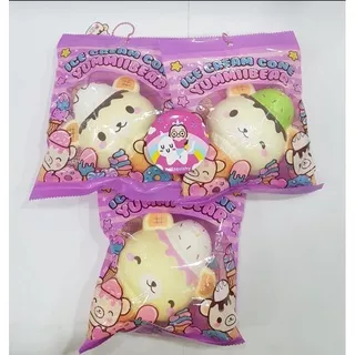 PROMO squishy creamiicandy yummiibear ice cream cone