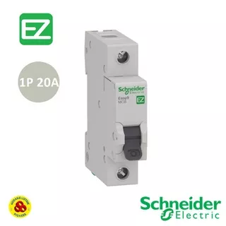 Schneider MCB 1P 20A Easy9 EZ9F34120 4,5kA MCB 1 Phase 20 Amp