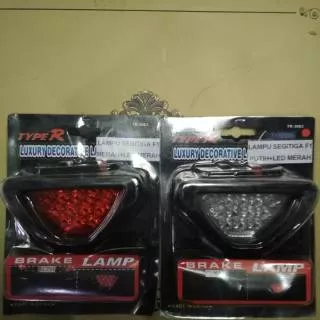 Lampu Led Brake Lamp Segitiga F1