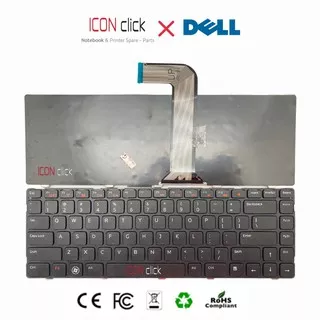 Keyboard Laptop Dell Vostro 1450 3350 3450 3550 V131 hitam