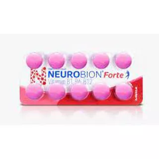 NEUROBION FORTE 10`S TABLET MERCK (STRIP ) / VITAMIN B1 B6 B12 / VITAMIN NEUROTROPIK