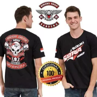 COD Kaos Motor satria fu 150 baju satria fu kaos satria fu kaos racing suzuki satria fu kaos bikers