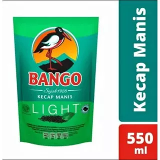 Kecap Manis cap Bango 550 ml / Kecap Manis Cap Bango Light 550 ml