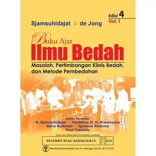 Buku Ajar Ilmu Bedah Volume 1 Edisi 4