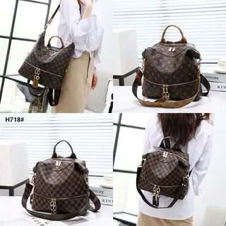 Tas Ransel Louis Vuitton Chiasso H718 VBN 94 tas batam impor ransel selempang fashion branded grosir