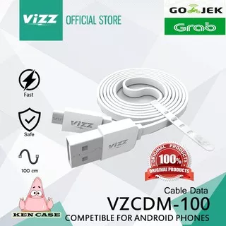 Kabel Data Micro Samsung Oppo Vivo Xiaomi Asus 100 Cm - Cable Data VZCDM-100 VIZZ