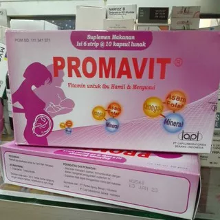 Promavit Ibu Hamil Vitamin Untuk Ibu Hamil Dan Menyusui