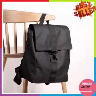 Tas Ransel Tas Pria Sekolah Kuliah Tas Punggung Pu Leather Backpack Tas Cowok Import Dy392