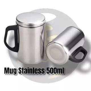 Thermos Mug Stainless 500ml /  Mug Stainless / Cup Termos Stainles