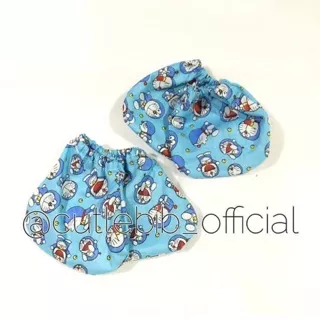 Sarung tangan bayi / baby mitten - doraemon