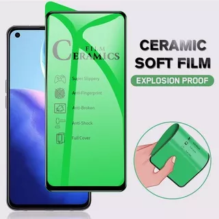 TECNO LD7 POVA 1 2 SPARK POP 5 6 7 PRO NFC LTE  Tempered Glass Jelly CERAMIC Anti SHOCK Layar Penuh