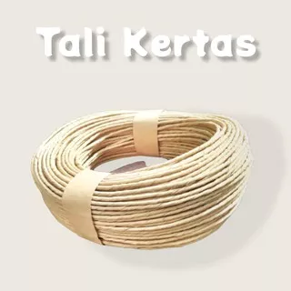 Tali Kertas 1 MM - Tali Paperbag - Kertas Samson Ulir - Tali Bahan Kerajinan Souvenir