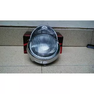 lampu depan headlamp reflektor set topi honda c70 c50 c90 pispot pitung kaptul olong capung standart