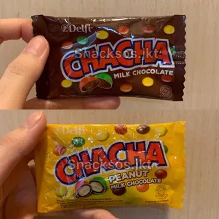 DELFI CHACHA PEANUT / CHA CHA MILK CHOCOLATE HALAL