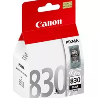 Tinta Catridge Canon Pixma PG 830 Black Original for iP1880,iP1980,MP145,MP228,MP476,MP198,MX308,318