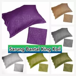 Sarung Bantal King Koil / Sarung Bantal Guling Kingkoil ? Sarung Bantal Jumbo