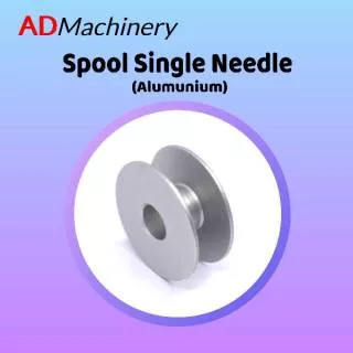 SPOOL SINGLE NEEDLE/ SPOOL JARUM SATU (ALUMUNIUM)