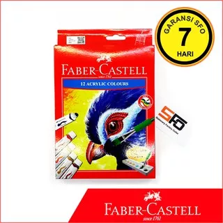 Cat Acrylic Faber Castell isi 12