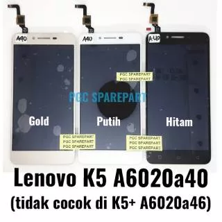 ORI OEM LCD Touchscreen Fullset Lenovo Vibe K5 A6020a40 A6020 A40 - bukan K5 Plus A6020a46