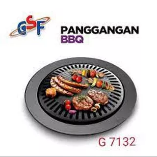 PANGGANGAN BULAT BBQ Alat Panggang BBQ Grill 30 CM GSF-7132