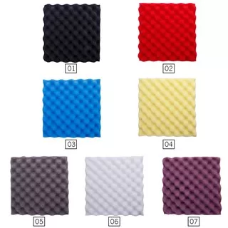 ?DF?Panel Dinding Foam Studio Akustik Peredam Suara Ukuran 30*30*3cm Warna Warni