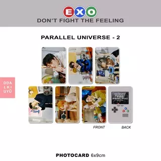 EXO - photocard [DON`T FIGHT THE FEELING] Parallel Universe - 2