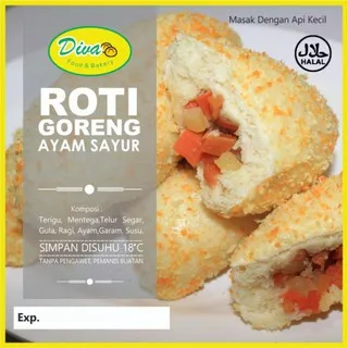 ROTI GORENG DIVA AYAM SAYUR (BEST SELLER)