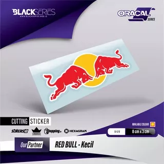 Stiker Red Bull Logo 3 warna | Sticker Red Bull | Sticker Helm