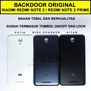 Backdoor Xiaomi Redmi Note 2 Redmi / Redmi Note 2 Prime back cover tutup baterai belakang kualitas original