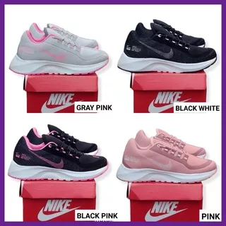 SEPATU OLAHRAGA NIKE_WANITA PROMO / SEPATU SNEAKERS CEWEK / SEPATU SEKOLAH KULIAH / SEPATU SENAM AEROBIK ZUMBA RUNNING TERLARIS