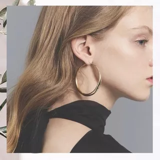 Anting Gold | Earring | Geometri | Gold Earring
