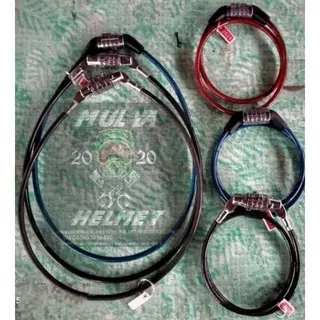 Kunci Helm/Anti Maling 100% Produk Asli Lapisan Baja