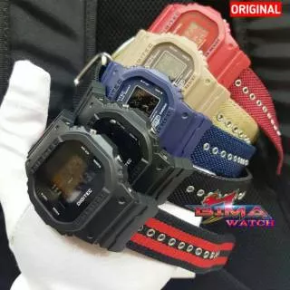 Jam pria DIGITEC DG 5024 canvas original WR