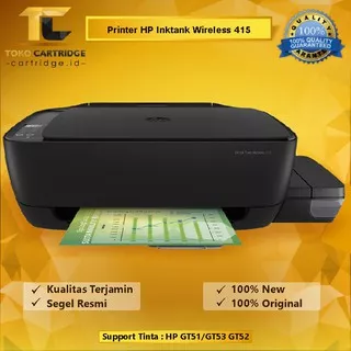 Printer Ink Tank HP 415 Wireless All in One Print Scan Copy WIFI MULTIFUNGSI Original Z4B53A