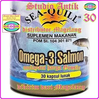 SEA-QUILL OMEGA 3 SALMON 16566 - GROSIR SEA QUILL - SEA QUILL OMEGA 3 - SEAQUILL OMEGA 3 SALMON