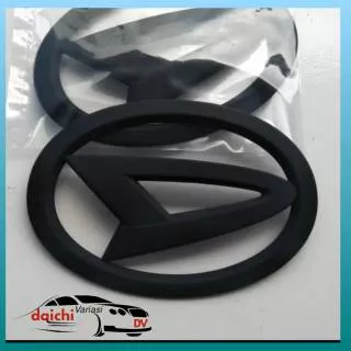 Logo Daihatsu Ayla Xenia hitam dof depan belakang