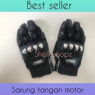 glove mad bike mad 10b / sarung tangan madbike besi mad10b hitam